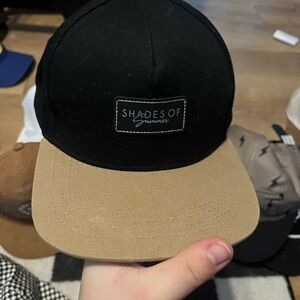 Shades of Summer Black and Tan Cap